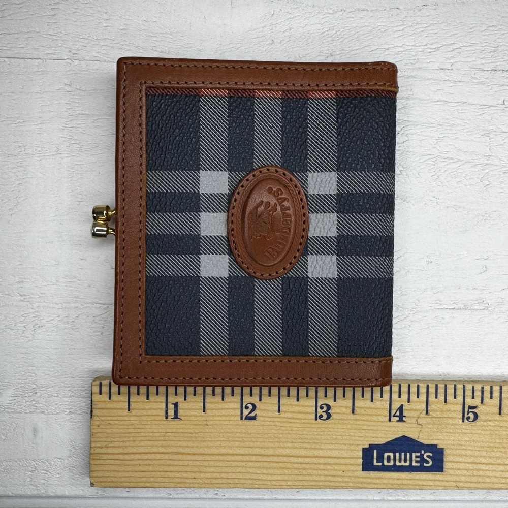Burberrys of London Vintage Nova Check Kisslock Wallet | Made in Italy - Picture 10 of 11
